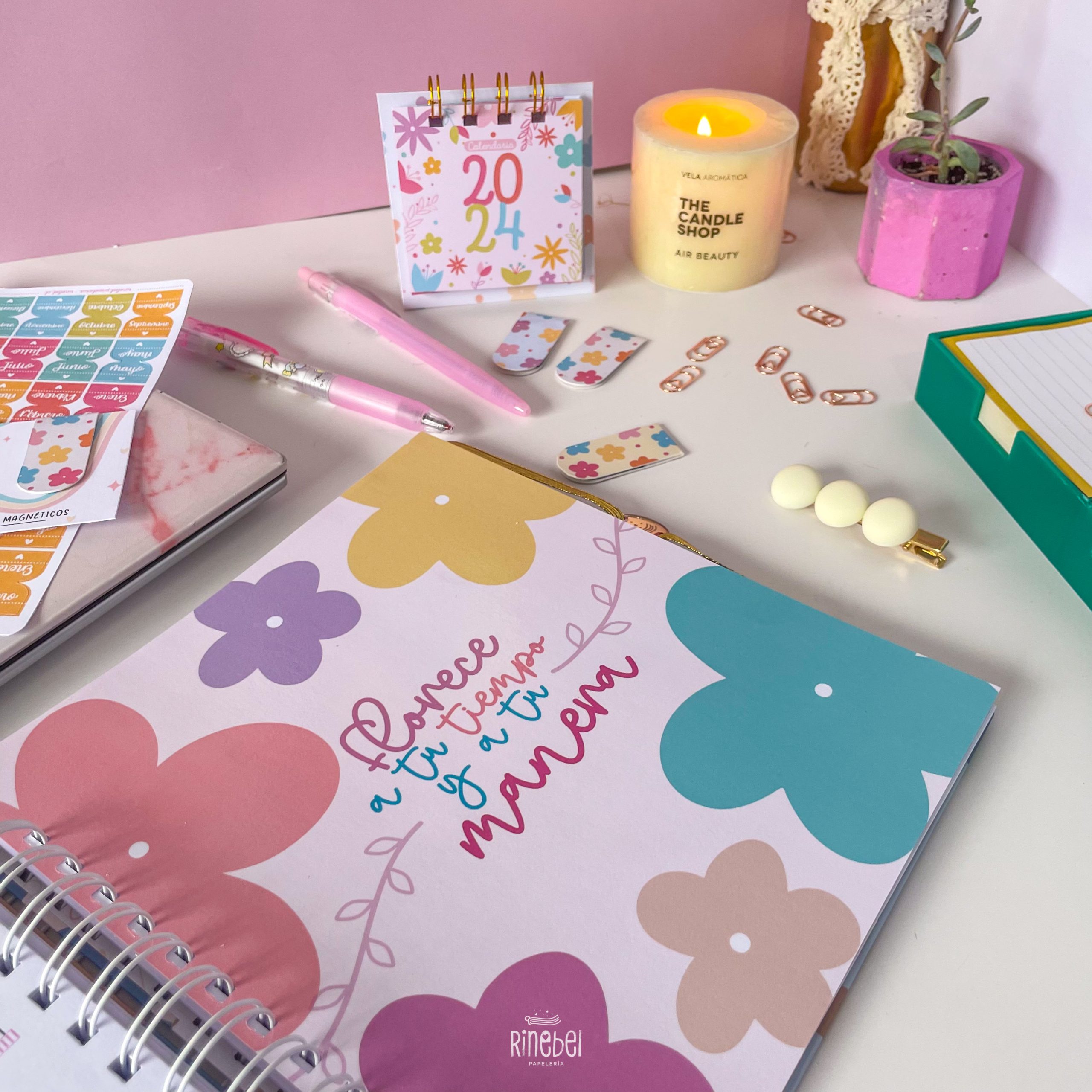 Agendas Pastel Rosa 2024 – Two Papeleria